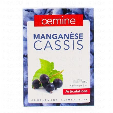 manganèse cassis 60 gélules