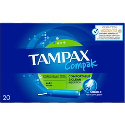 Compak Tampón Super 20uts
