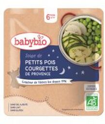 Sachet Soupe de Petits Pois & Courgette Biologique Dès 6 Mois 190 g - Sachet 190 g