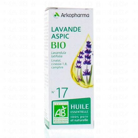 Arkoessentiel - Huile essentielle de Lavande Aspic N°17 Bio flacon 10ml