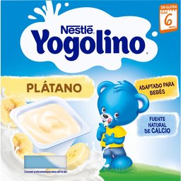 Dessert au lait de banane Nestlé 4uds