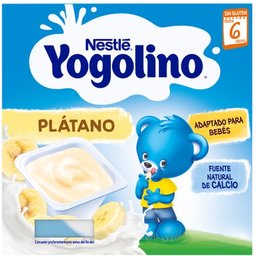Dessert au lait de banane Nestlé 4uds