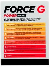 Force G Power Boost Coup de Fouet 24 comprimés Effervescents - Boîte