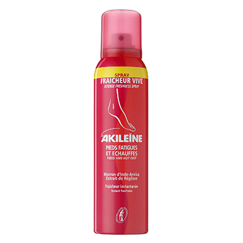 AKILEÏNE Rouge - Spray fraîcheur vive aérosol 150ml