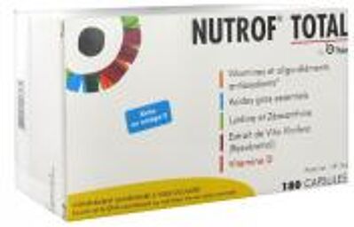 Nutrof Total 180 Capsules - Boîte 180 capsules
