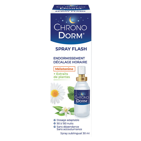 Flash Mélatonine Spray Sublingual 30ml