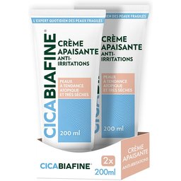 Crème Corp Anti-Irritations Peaux Très Sèches 2x200 ml
