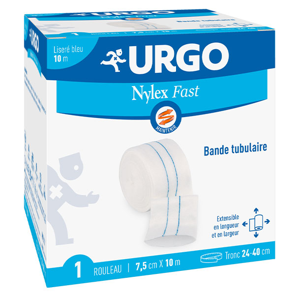 Soins Infirmiers Nylex Fast Bande Tubulaire Bleu 7,5cm x 10m