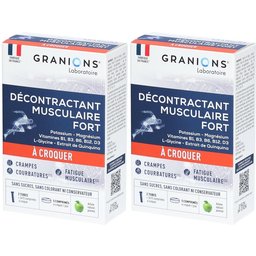 Granions Relaxant Musculaire Comprimés à Mâcher