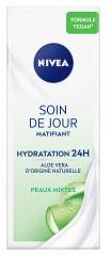 Soin de Jour Matifiant Hydratation 24h à l'Aloe Vera Pour les Peaux Mixtes 50 ml - Tube 50 ml