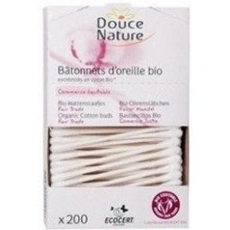 Bâtonnets d'Oreilles Bio 200 bâtonnets