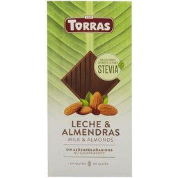 Choco Lait d'Amande Avec Stevia 125g