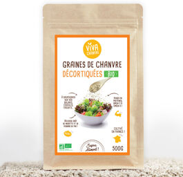 Graines de Chanvre Bio Décortiquées - 500 g