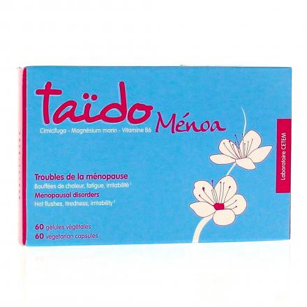 TAÏDO Menoa Troubles de la ménopause gélules végétales x 60