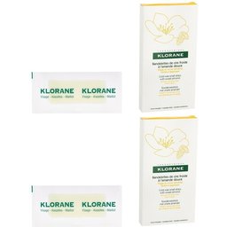 bandes de cire froide visage