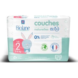 Couches Bébé T2 3-6kg 28uts