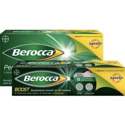 Pack Boost Guaraná 15comp efervescentes + Performance 30comp efervescentes