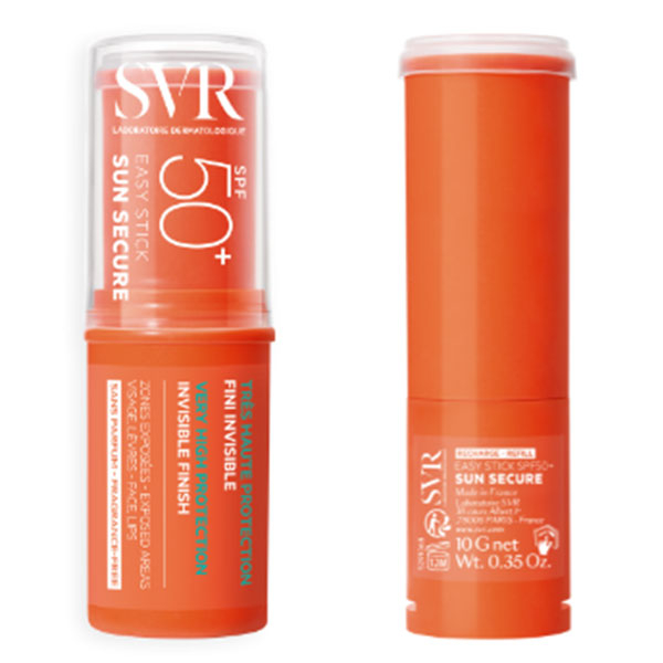 Lot Sun Secure Easy stick 10GR + Recharge