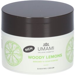 Men Woody Lemons Shaving Cream Bergamote & Cèdre