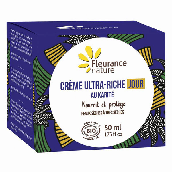 - Crème ultra-riche jour au karité Bio - Pot 50ml