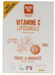 Ampoules Vitamine c Liposomale - Boîte 20 ampoules de 15 ml