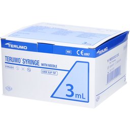 Terumo™ Seringue 3 ml avec Aiguille 21 g - 0,8 mm x 25 mm