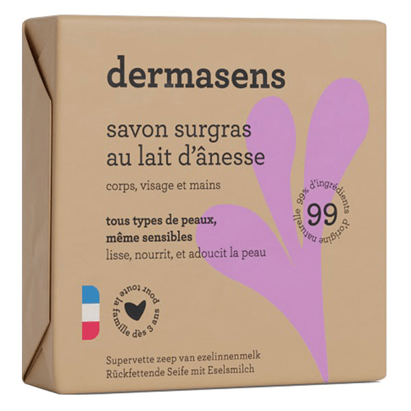 Dermasens savon surgras au lait d'ânesse - 100g