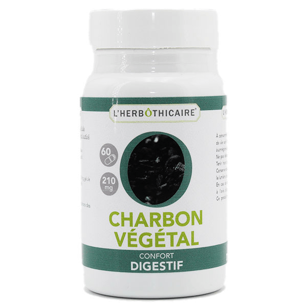 L'Herbôthicaire Charbon Végétal 60 gélules
