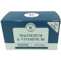 Giphar Magnésium Vitamine B6 90 Gélules