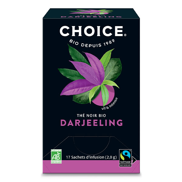 Thé noir Darjeeling Bio 17 sachets