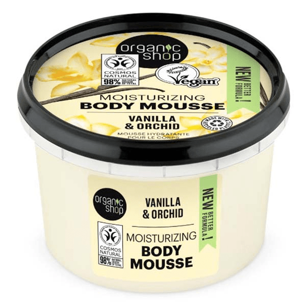 Mousse hydratante Vanille et Orchidée 250ml