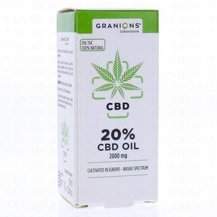 CBD - Huile de CBD 10ml 20% - 2000mg cbd