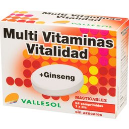 Multivitamines + Ginseng 24 comprimés