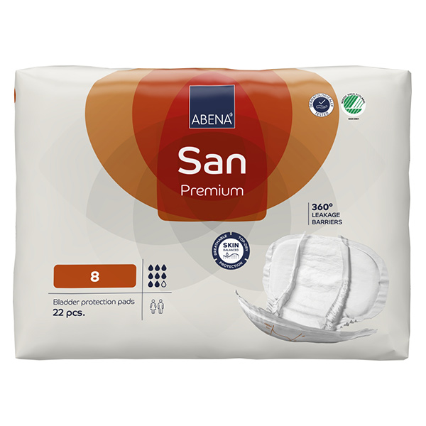 San Premium Protection Anatomique Taille 8 22 unités