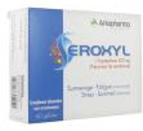 Seroxyl Surmenage & Fatigue Valériane Vitamine B6 60 Gélules - Boîte 60 gélules