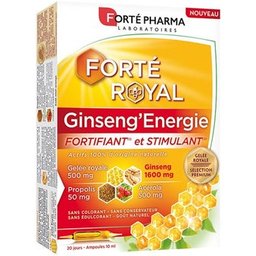 Forté Royal Ginseng'Energia 20 Ampollas