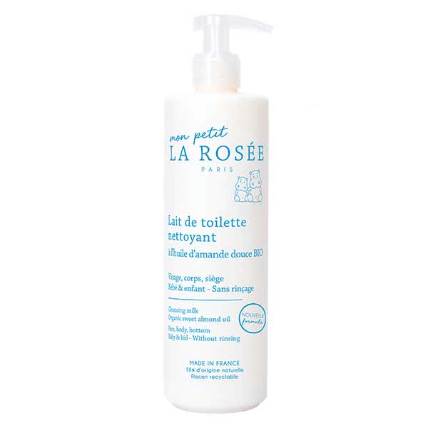 Mon Petit Lait de Toilette Bébé Nettoyant aux Huiles Végétales 400ml