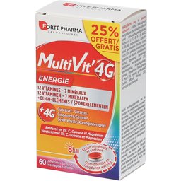 Forté Pharma MultiVit 4G Energie 2 Mois Prix Réduit