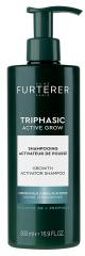 Triphasic Active Grow Shampoing Activateur de Pousse Vitamine B8 500 ml - Flacon-Pompe 500 ml