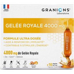 Gelée Royale 4000mg 10 Ampoules