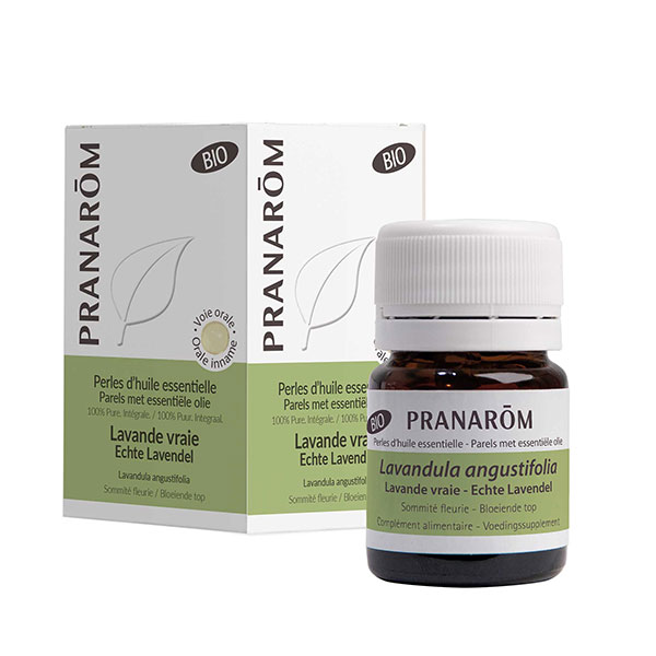 Perles d'Huile Essentielle Lavande Vraie Bio 60 unités