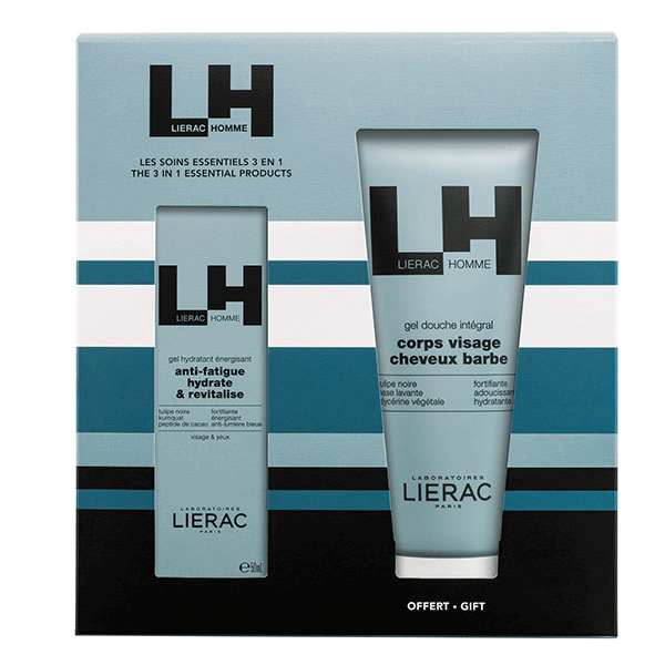 Homme Coffret Gel Hydratant Energisant + Gel Douche offert