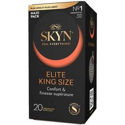 Skyn Elite King Size 20 Préservatifs Sans Latex