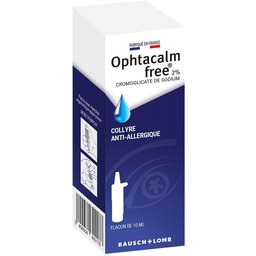 Opthacalm Free Collyre Anti-Allergique Flacon