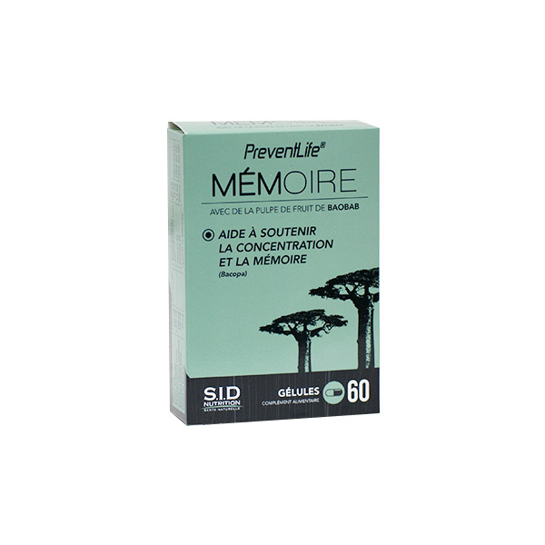Prevent Life Mémoire 60 comprimés