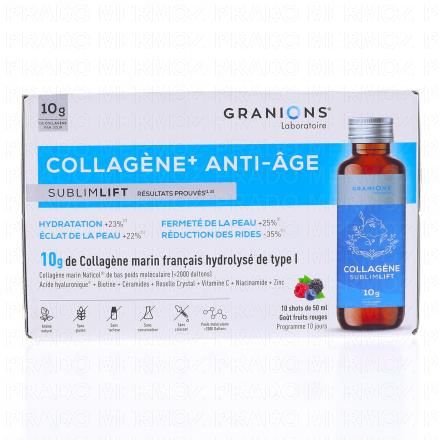Sublimlift Collagène+ anti-âge x10 shots 50ml