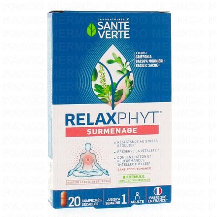 SANTÉ VERTE RelaxPhyt Surmenage x 20 comprimés