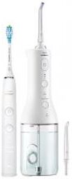 Sonicare Hx3866/41 Dc 9000 + Powerflosser Blanc - Coffret 1 brosse à dents électrique + 1 jet interdentaire sans fil + accessoires