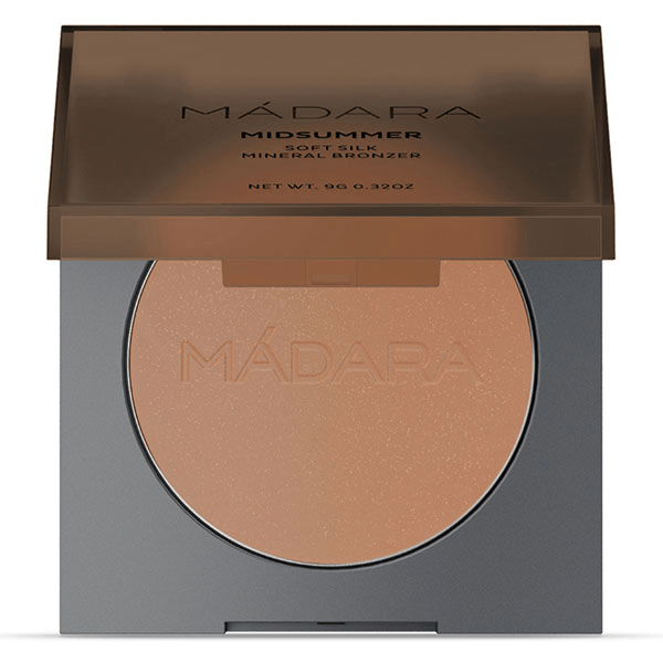 Mádara Midsummer Soft Silk Poudre minérale bronzante, #1 Heat, 9g