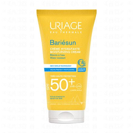 Bariésun - Créme hydratante solaire sans parfum SPF50+ tube 50ml